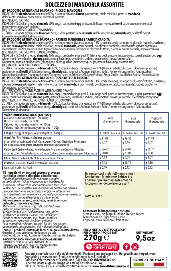 dolcezze miste di mandorla