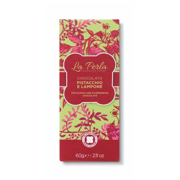 tavoletta pistacchio e lampone