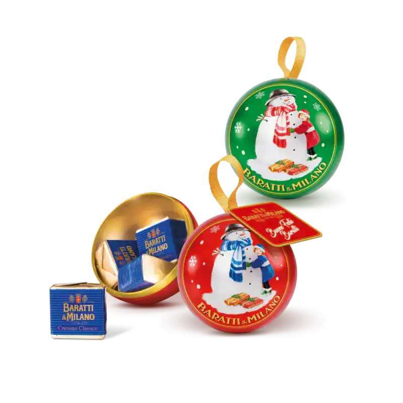 pallina di natale con cremini