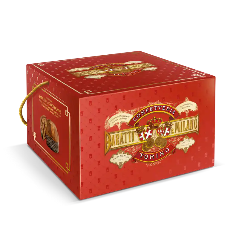 panettone al doppio cioccolato