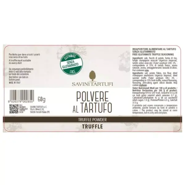 polvere al tartufo