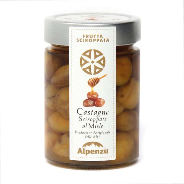 castagne sciroppate al miele
