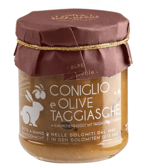 sugo coniglio e olive taggische