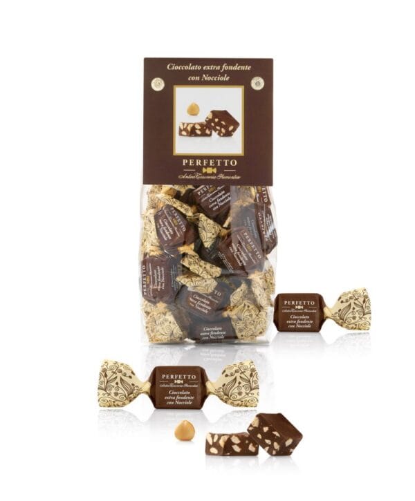 perfetto extra fondente con nocciole