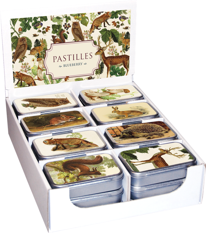 caramelle all'arancia in scatola metallo collezione zucche (copia)