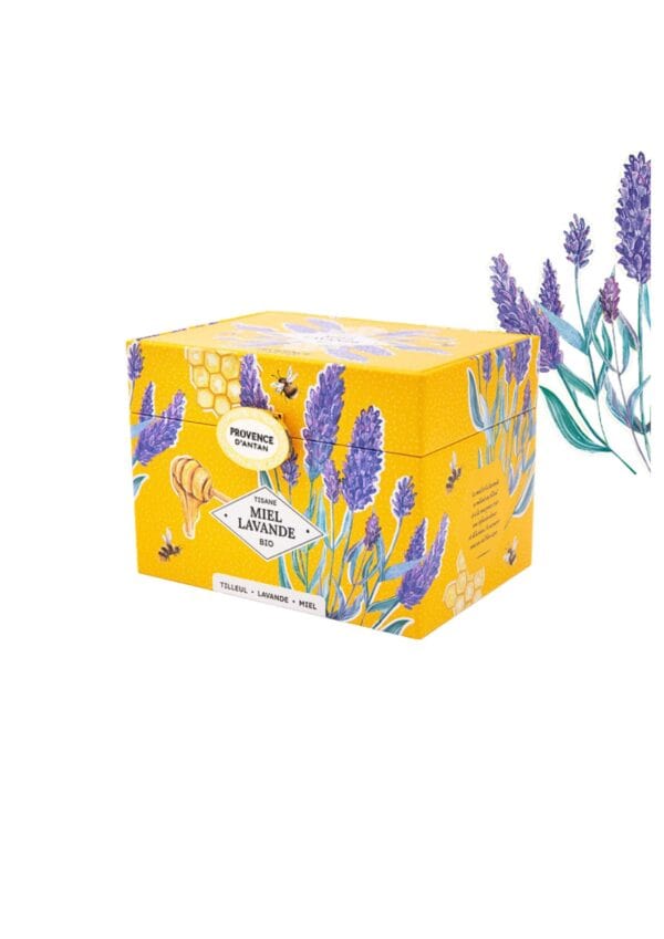 cofanetto tisana miele e lavanda