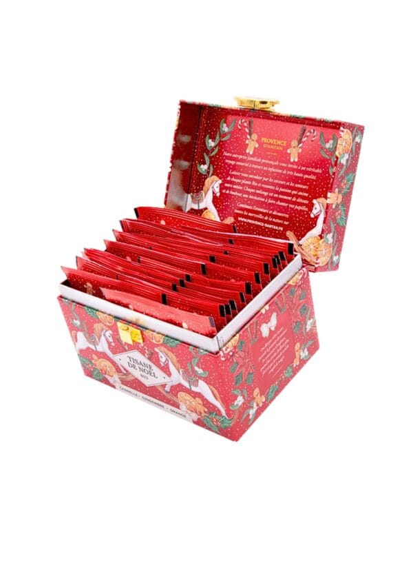 cofanetto tisana bio di natale arancia e cannella