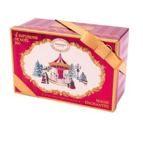 cofanetto regalo infusi e the' biologici villaggio natale