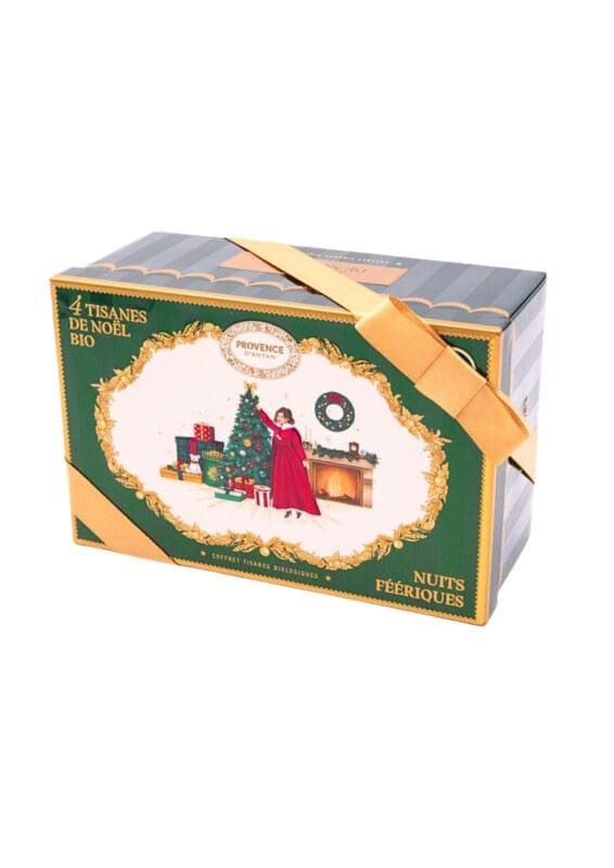 cofanetto regalo infusi biologici di natale