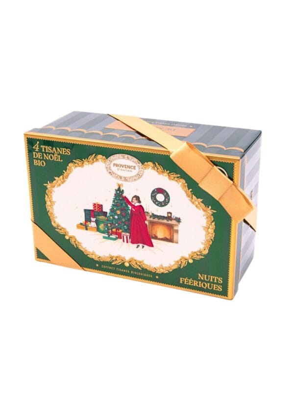 cofanetto regalo infusi biologici di natale