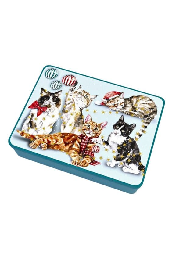 latta biscotti inglesi gattini sulla neve (copia)