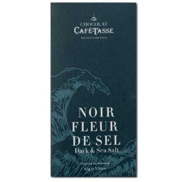 tavoletta cioccolato fondente con fiocchi di sale