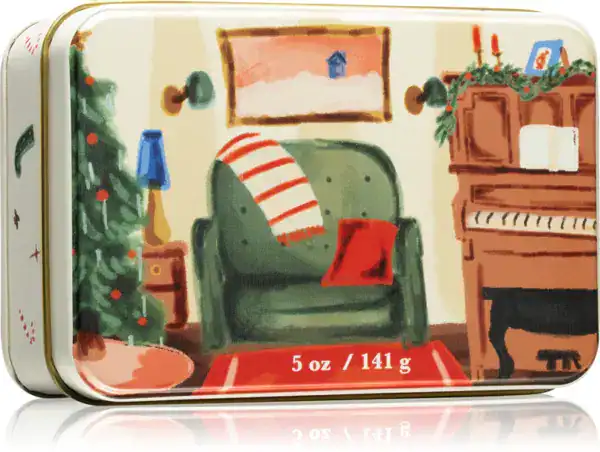 candela in latta arancia e abete (copia)