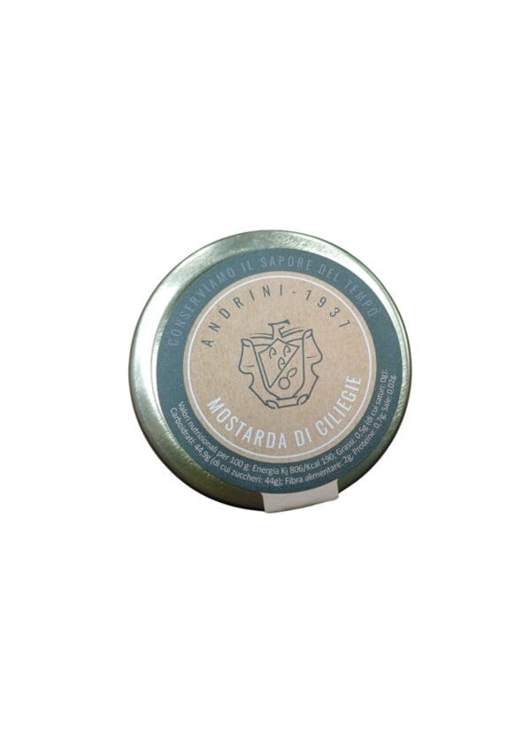 mostarda di ciliegie extra piccante