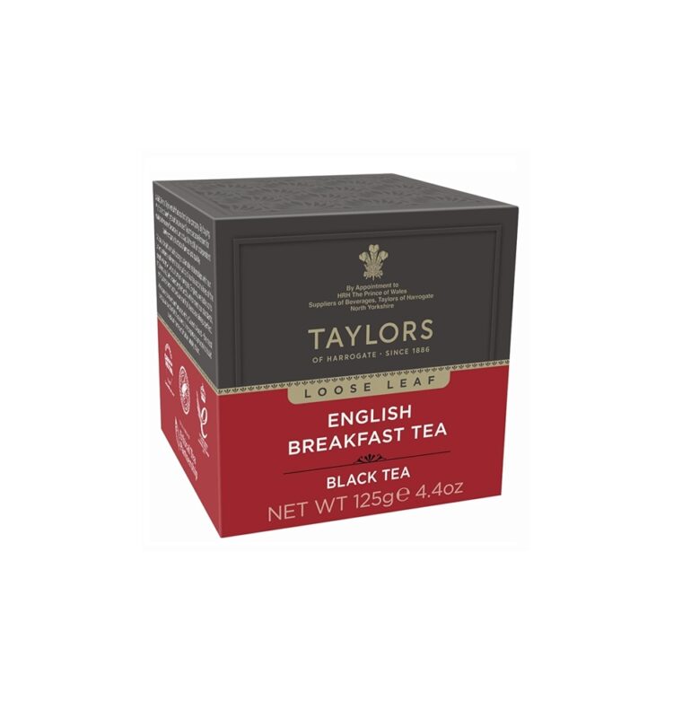 tè breakfast in foglia