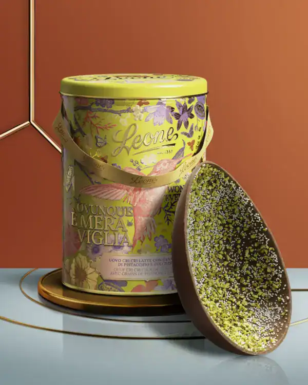 uovo cri cri pistacchio latte