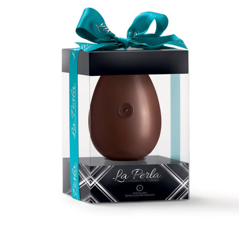 uovo di cioccolato fondente 60% senza zuccheri aggiunti