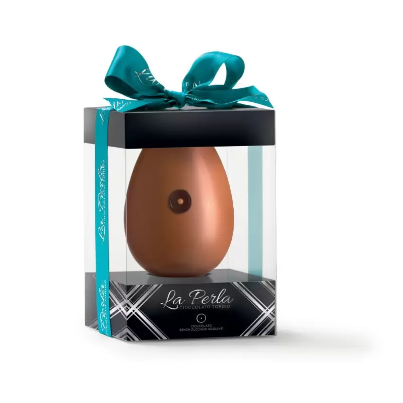 uovo di cioccolato al latte senza zuccheri aggiunti