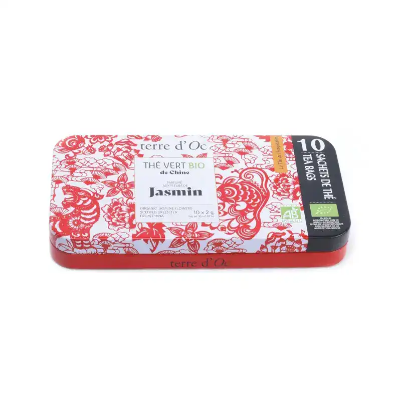 te' verde al gelsomino in filtri