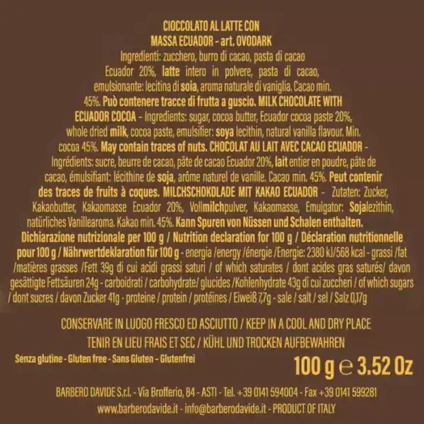 uovo metallo con ovetti fondenti 70% (copia)