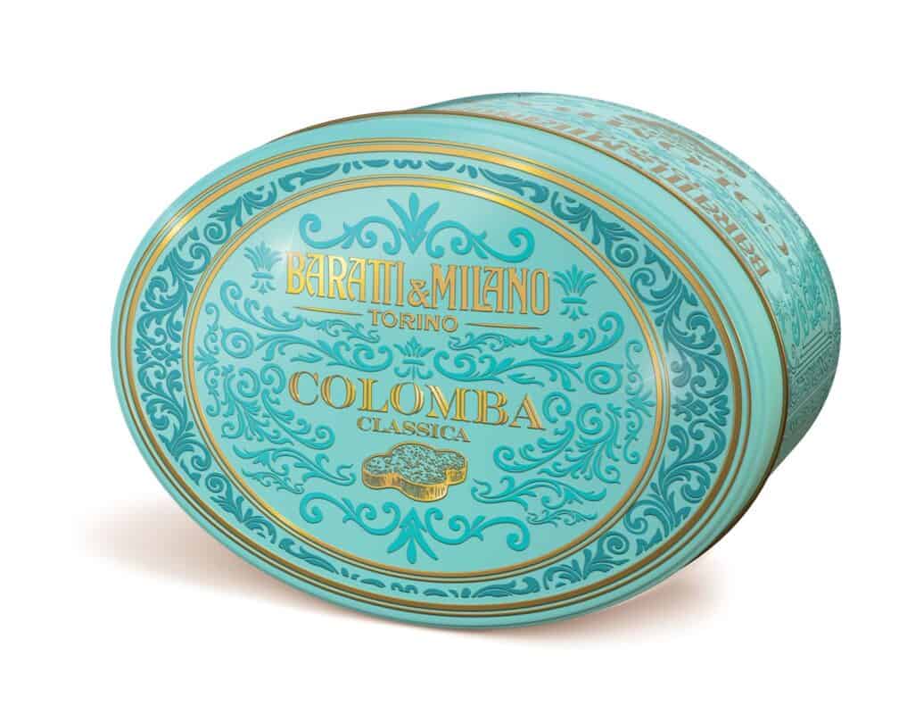 colomba classica in latta