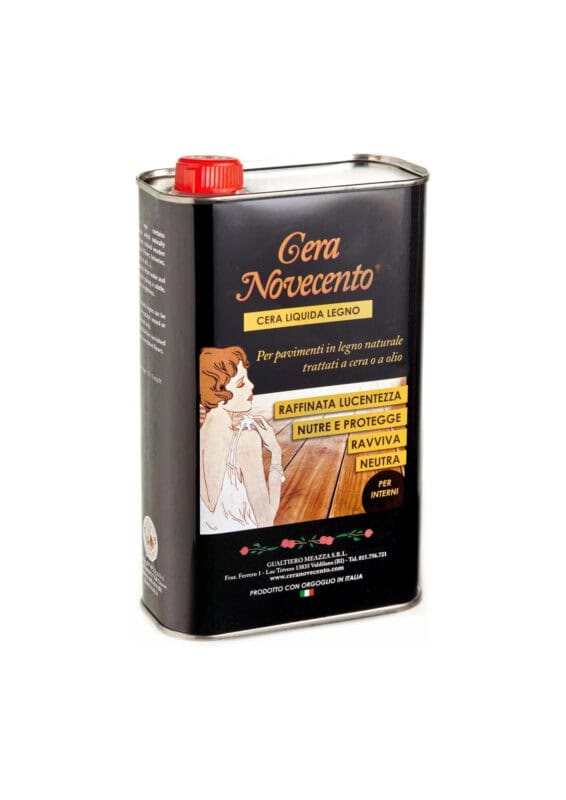 cera novecento liquida incolore per legno