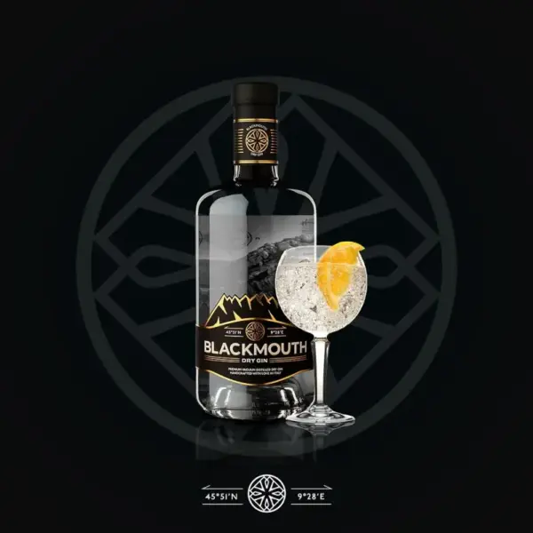 Gin Blackmouth Dry 70cl