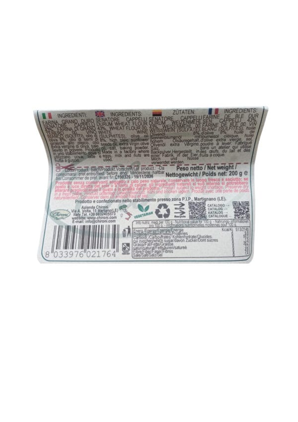 taralli scamorza affumicata